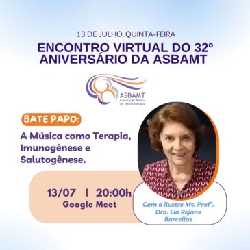 Encontro Virtual de Aniversário da Asbamt